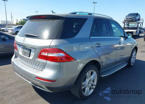 2015 Mercedes-Benz Ml 350 из США, поврежденный, VIN 4JGDA5JB0FA594177